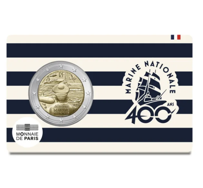 Francia 2 euro FDC 2026 - Marina francese