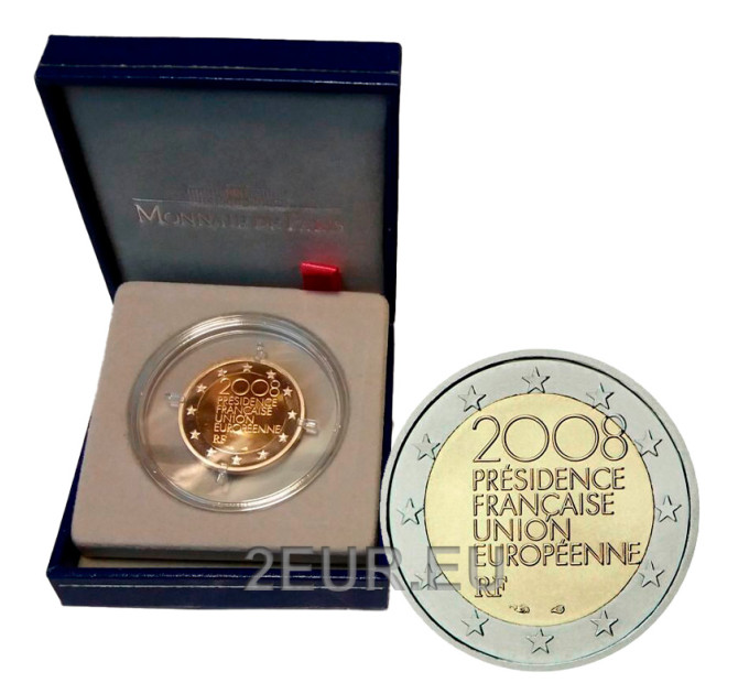 Francia 2 euro Proof 2008 - Presidenza dell'UE