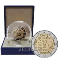 Francia 2 euro Proof 2013 - 50 anni del Trattato dell'Eliseo