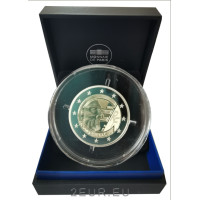Francia 2 euro Proof 2022 - 20 anni dell'euro - Jacques Chirac