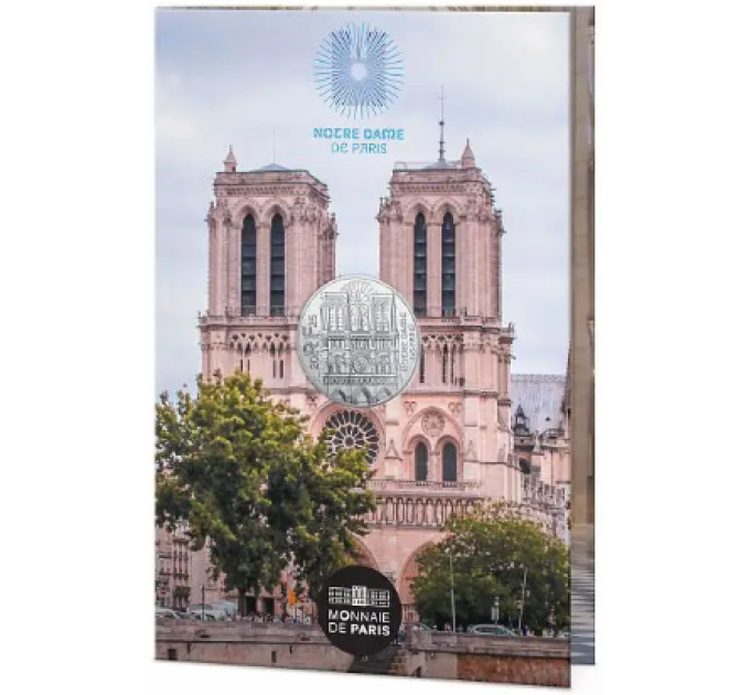 Francia 10 euro moneta d'argento 2025 - Notre-Dame de Paris