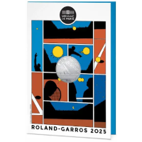 Francia 10 euro moneta d'argento 2025 - Roland Garros
