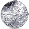 Francia 10 euro moneta d'argento Proof 2025 - L'arte della penna – Viaggio al centro della Terra