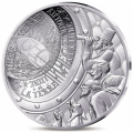 Francia 10 euro moneta d'argento Proof 2025 - L’arte della penna – dalla Terra alla Luna