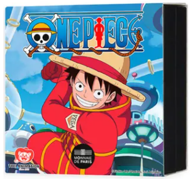 Francia 10 euro moneta d'argento Proof 2025 - One Piece