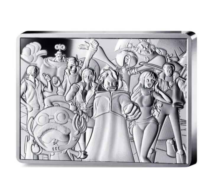 Francia 10 euro moneta d'argento Proof 2025 - One Piece