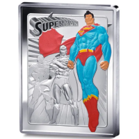 Francia 10 euro moneta d'argento Proof 2025 - Fumetti DC - Superuomo