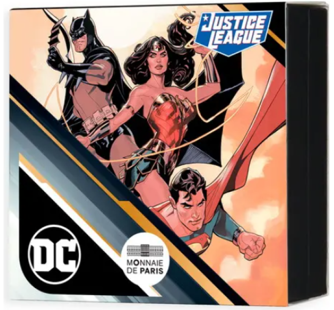 Francia 10 euro moneta d'argento Proof 2025 - Fumetti DC - Superuomo