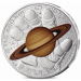 Francia 10 euro moneta d'argento 2025 - Odissea nello spazio con Thomas Pesquet - Saturno, Giove, Marte, Luna