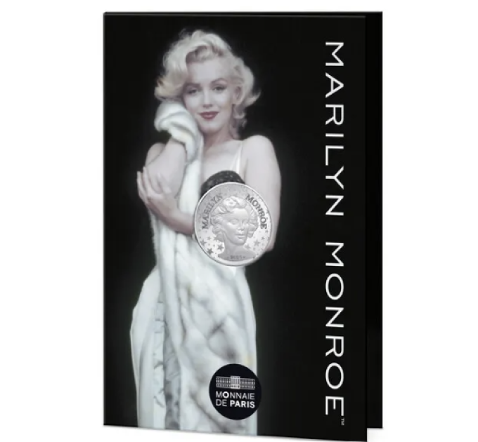 Francia 10 euro moneta d'argento 2026 - Marilyn Monroe