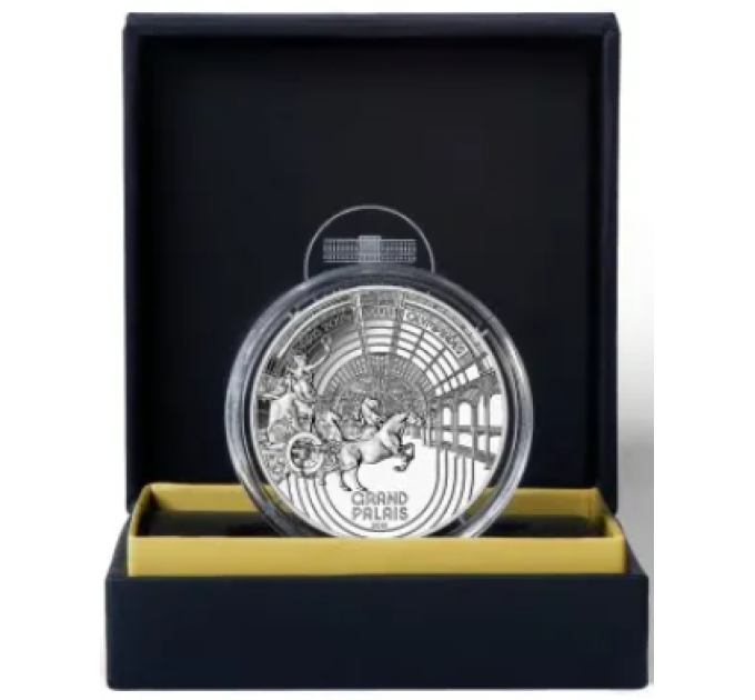 Francia 10 euro moneta d'argento Proof 2021 - GRANDE PALAZZO DEL PATRIMONIO 