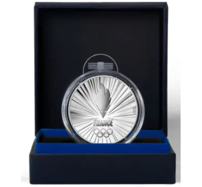 Francia 10 euro moneta d'argento Proof 2021 - FRANCIA SQUADRA OLIMPICA E PARALIMPICA 