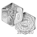 Francia 10 euro moneta d'argento 2022 - Il genio - Olimpiadi estive Tokyo 2020 - Parigi 2024 - 2021