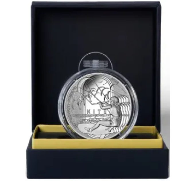 Francia 10 euro moneta d'argento Proof 2022 - Aquilone sportivo