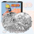 Francia 10 euro moneta d'argento Proof 2023 - Naruto and Sasuke