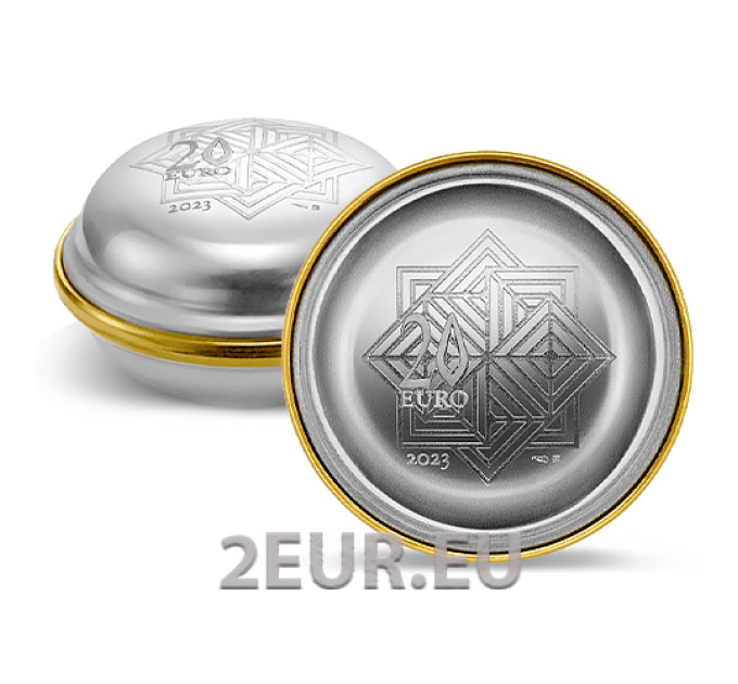 Francia 10 euro moneta d'argento Proof 2023 - Pierre Hermé - Macaron