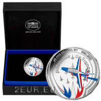 Francia 10 euro moneta d'argento Proof 2021 - Alpha Jet