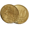 Francia 10 centesimi UNC 2021