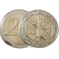 Francia 2 euro UNC 2021