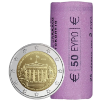 Grecia 2 euro da rotolo 2026 - 100 ANNI DALLA FONDAZIONE DELL'ACCADEMIA DI ATENE