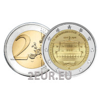 Grecia 2 euro UNC 2024 - 50° anniversario della restaurazione della democrazia in Grecia