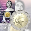 Grecia 2 euro FDC 2023 - Centenario della nascita di Maria Callas