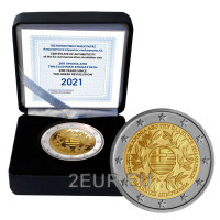 Grecia 2 euro proof 2021 - 200 anni dopo la rivoluzione greca