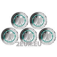 Germania 10 euro UNC 2022 - Al servizio della società - Infermieristica - ADFGJ