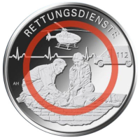 Germania 10 euro UNC 2026 - Al servizio della società - Servizi di emergenza