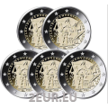 Germania 2 euro UNC 2024 - 175 anni della Costituzione della Paulskirche - ADFGJ