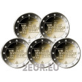 Germania 2 euro UNC 2025 - 35 anni di unità tedesca - ADFGJ