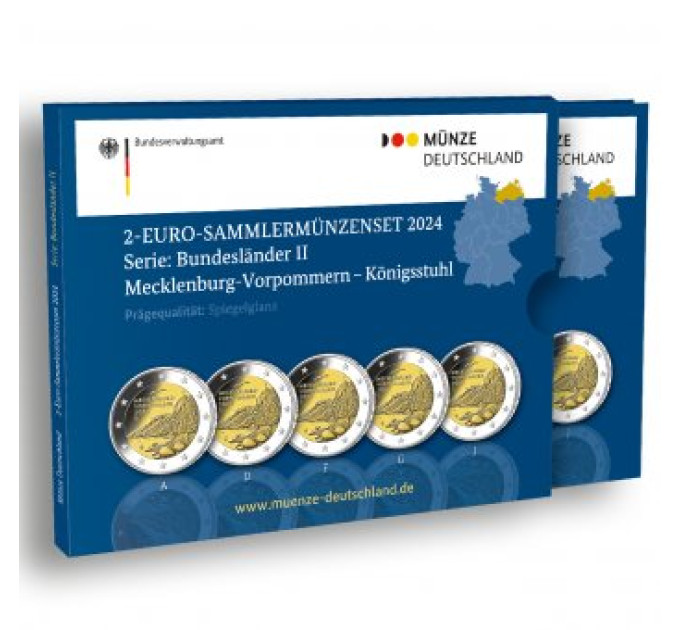 Germania 2 euro proof 2024 - Meclemburgo-Pomerania Anteriore