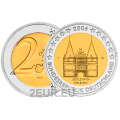 Germania 2 euro UNC 2006 - Holstentor a Lubecca - J - Amburgo