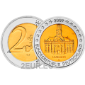 Germania 2 euro UNC 2009 - Saarland Ludwigskirche Saarbrucken - D - Monaco di Baviera