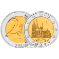 Germania 2 euro UNC 2011 - Renania settentrionale-Vestfalia - D - Monaco di Baviera