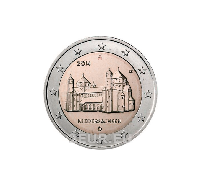 Germania 2 euro UNC 2014 - NIEDERSACHSEN - A - Berlino