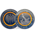 Germania 5 euro UNC 2018 - Zona climatica subtropicale - G - Karlsruhe