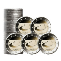 Germania 2 euro rotolo UNC 2025 - SAARLAND - ADFGJ