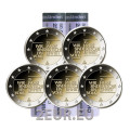 Germania 2 euro rotolo UNC 2025 - 35 anni di unità tedesca - ADFGJ