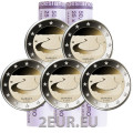 Germania 2 euro rotolo UNC 2025 - SAARLAND - ADFGJ