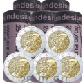 Germania 2 euro rotolo UNC 2022 - 35 anni di Programma Erasmus - ADFGJ