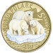 Italia 5 euro PROOF 2021 - Animali in via di estinzione - Orso polare