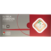 Italia 5 euro BU 2023 - La tutela dell'ambiente nella Costituzione italiana