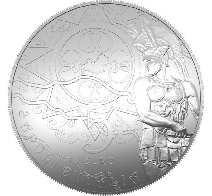 Italia 5 euro BU 2024 - Cultura enogastronomica italiana - Tintilia e Caciocavallo – Molise