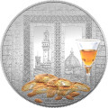 Italia 5 euro BU 2024 - Cultura enogastronomica italiana - Vinsanto e Cantucci – Toscana