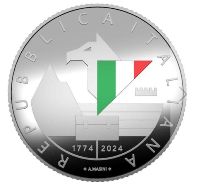 Italia 5 euro Argento PROOF 2024 - 250° Anniversario della Fondazione della Guardia di Finanza