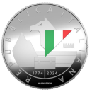 Italia 5 euro 2024 BU