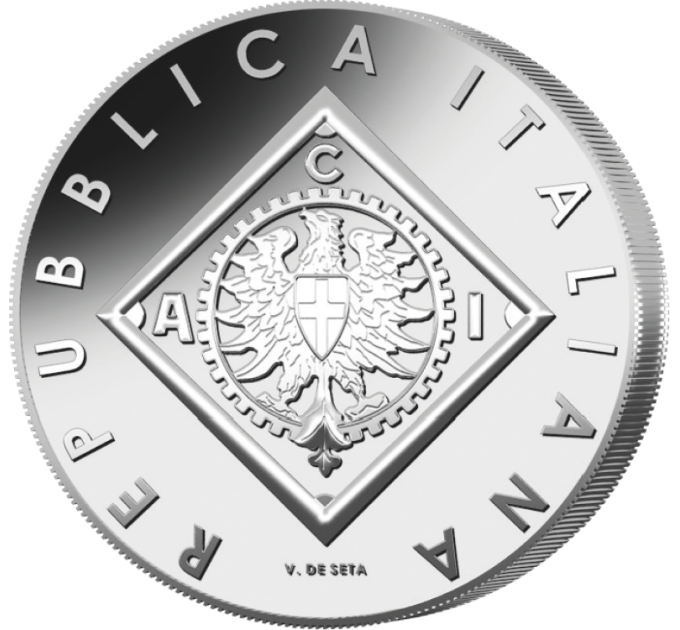 Italia 3 euro Argento BU 2025 - 120° anniversario della fondazione dell'ACI - Automobile Club d'Italia