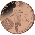 Italia 5 euro BU 2025 - Capitali Italiane della Cultura - Agrigento