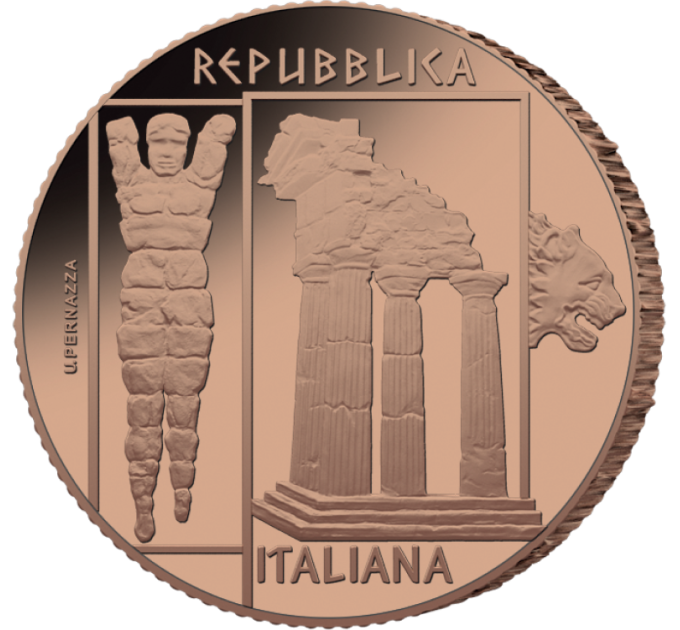 Italia 5 euro BU 2025 - Capitali Italiane della Cultura - Agrigento